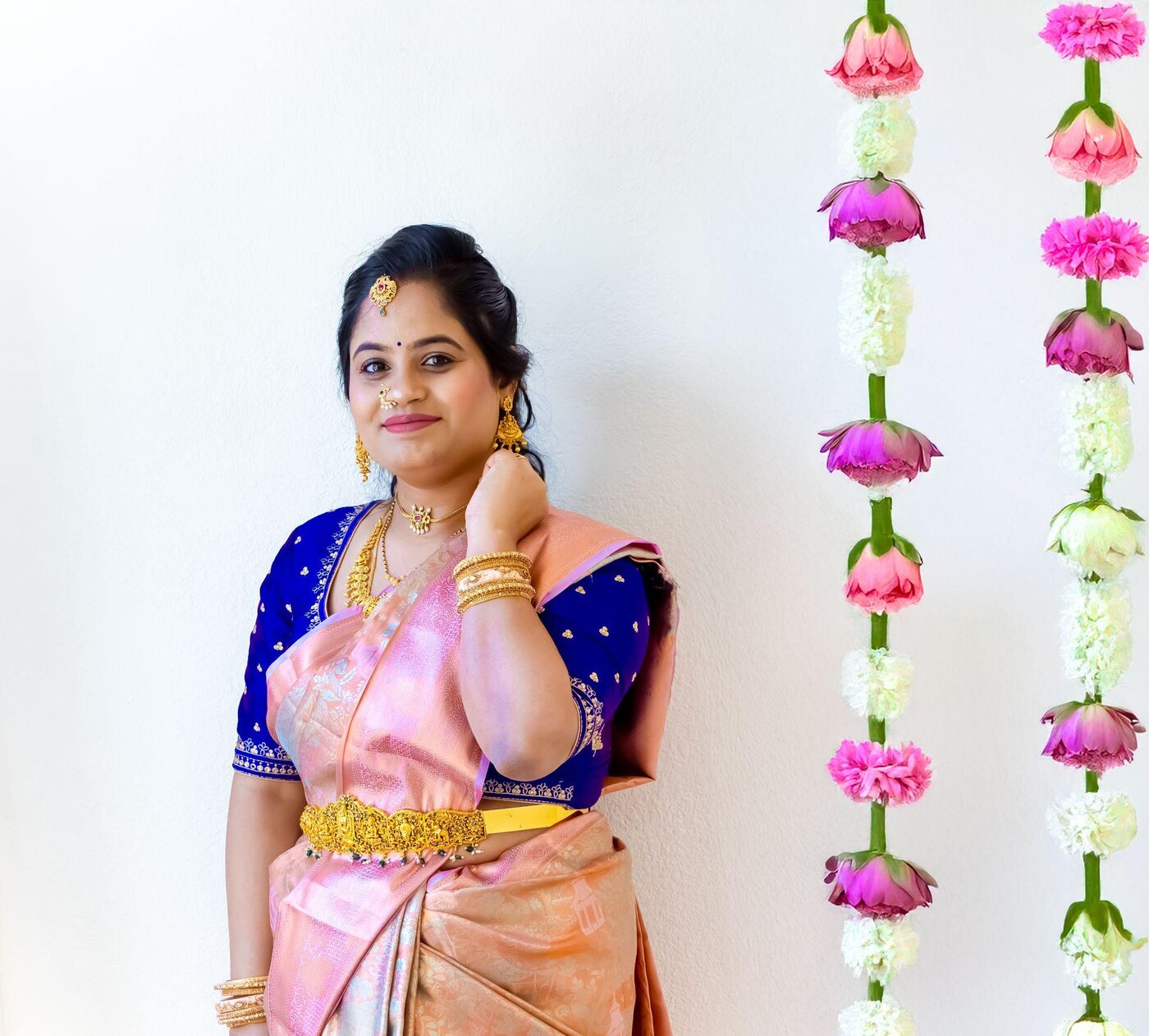 Bridal makeup by Eyebrow Threading & Makeup